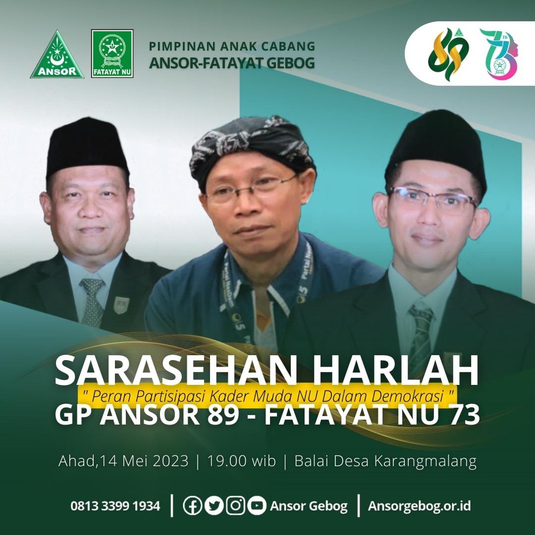 Sarasehan ANSOR GEBOG
